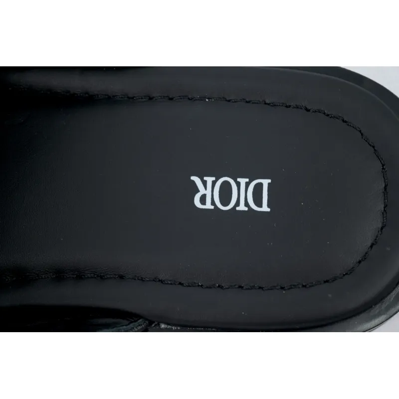 PK  God Batch Dior Alias Sandal Black Dior Oblique Jacquard