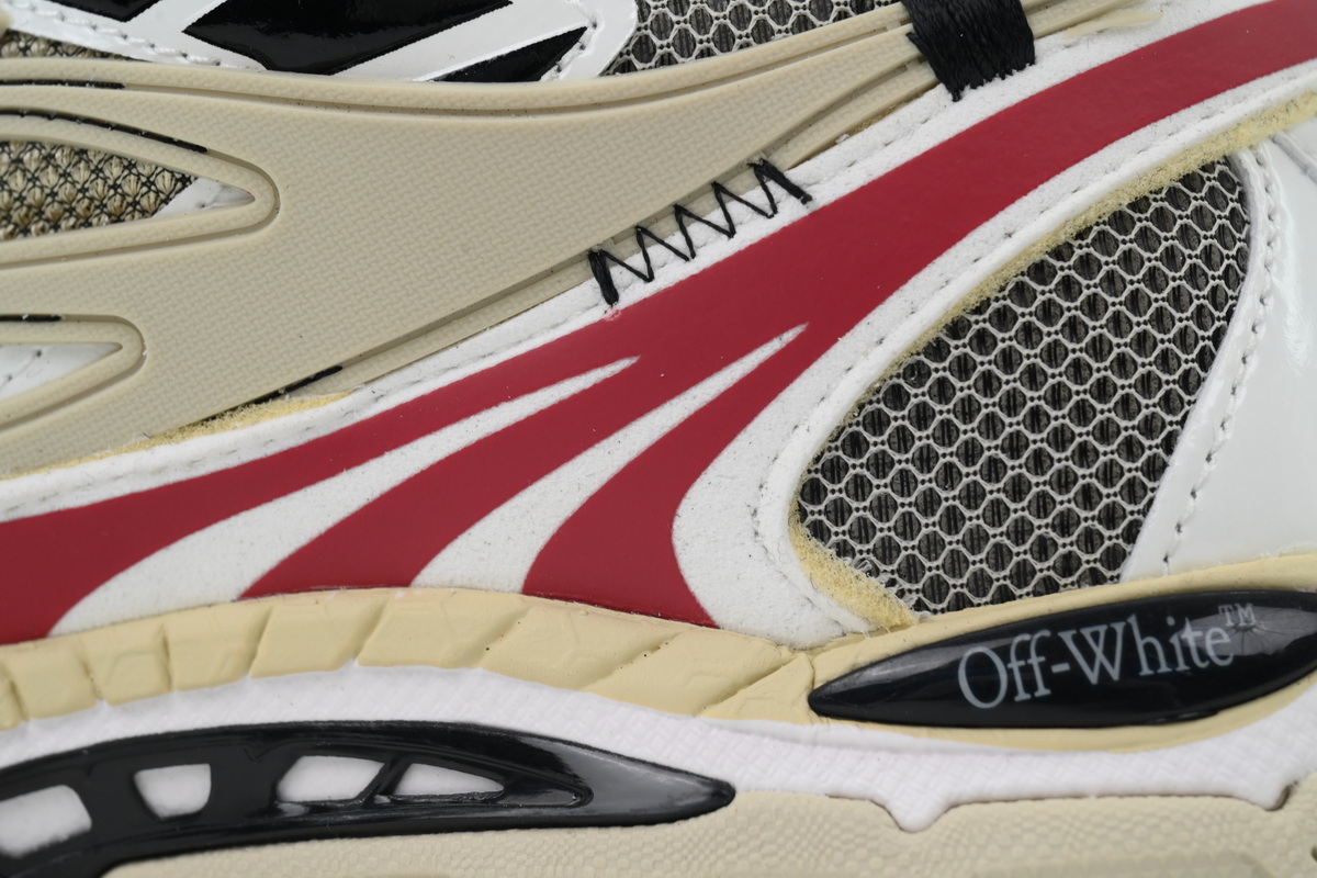 OFF-WHITE Out Of Khaki Red