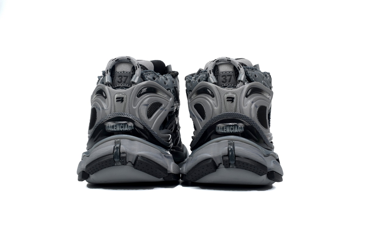 Balenciaga Runner All Black Gray 677402 W3RB2 1515
