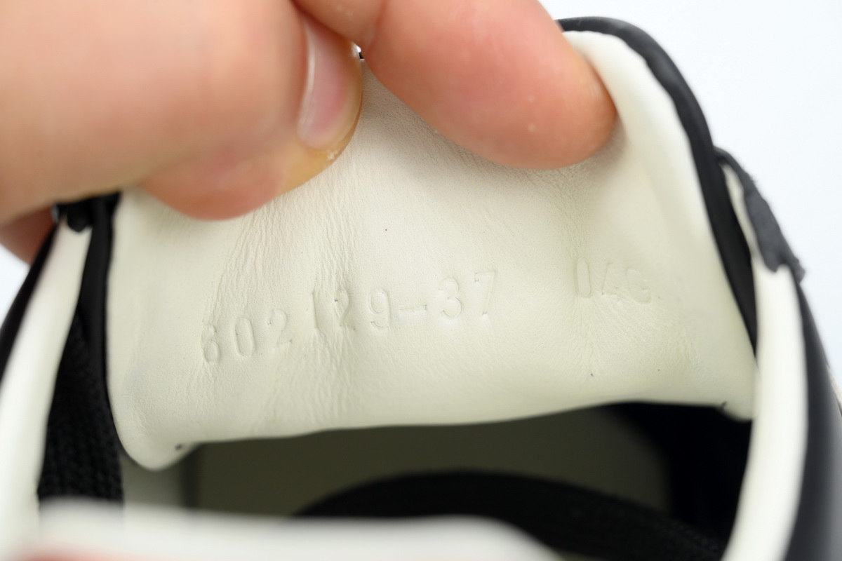 Gucci Ace Stripe Leather 'Black'