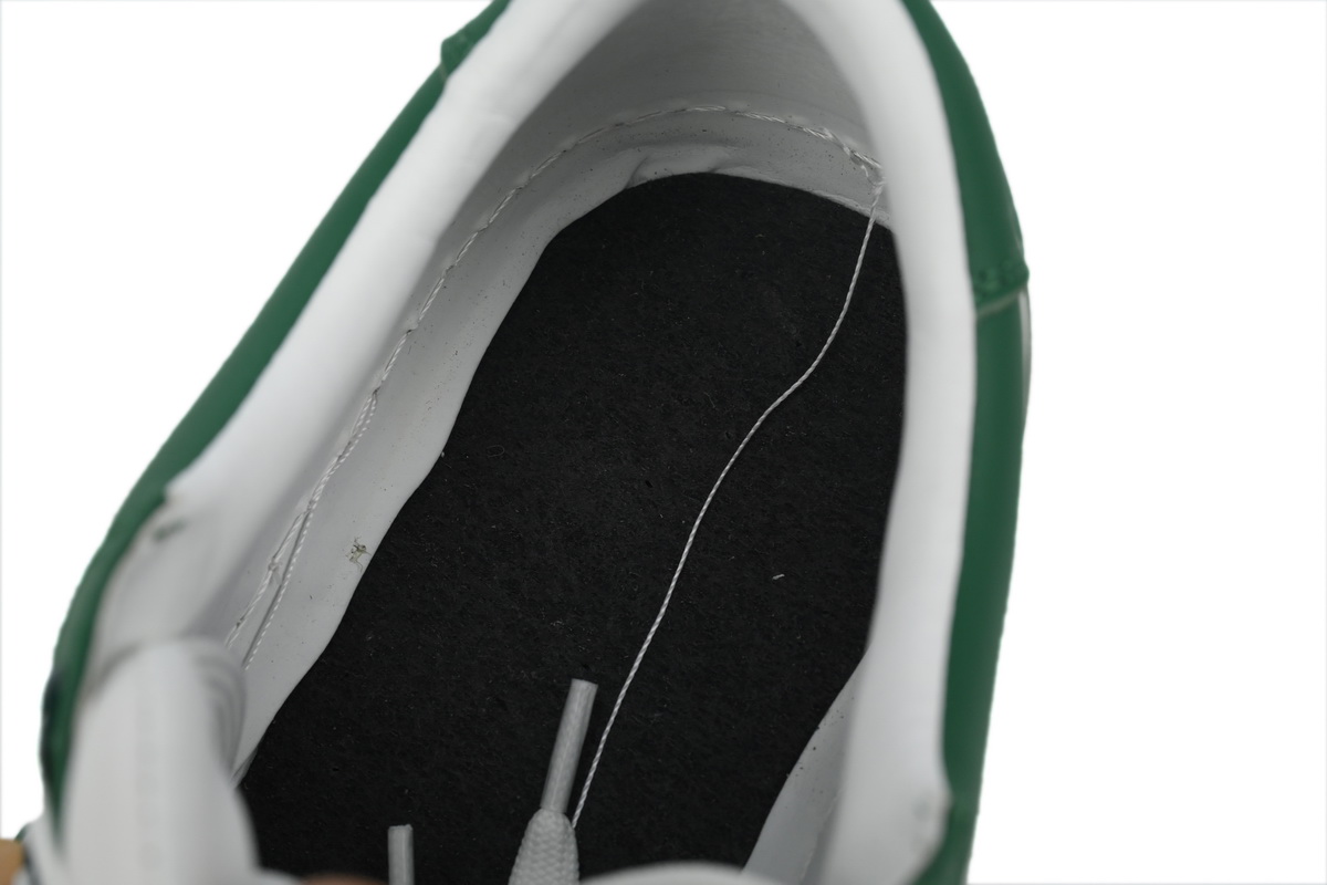 Prada Downtown Low Sneakers White Green