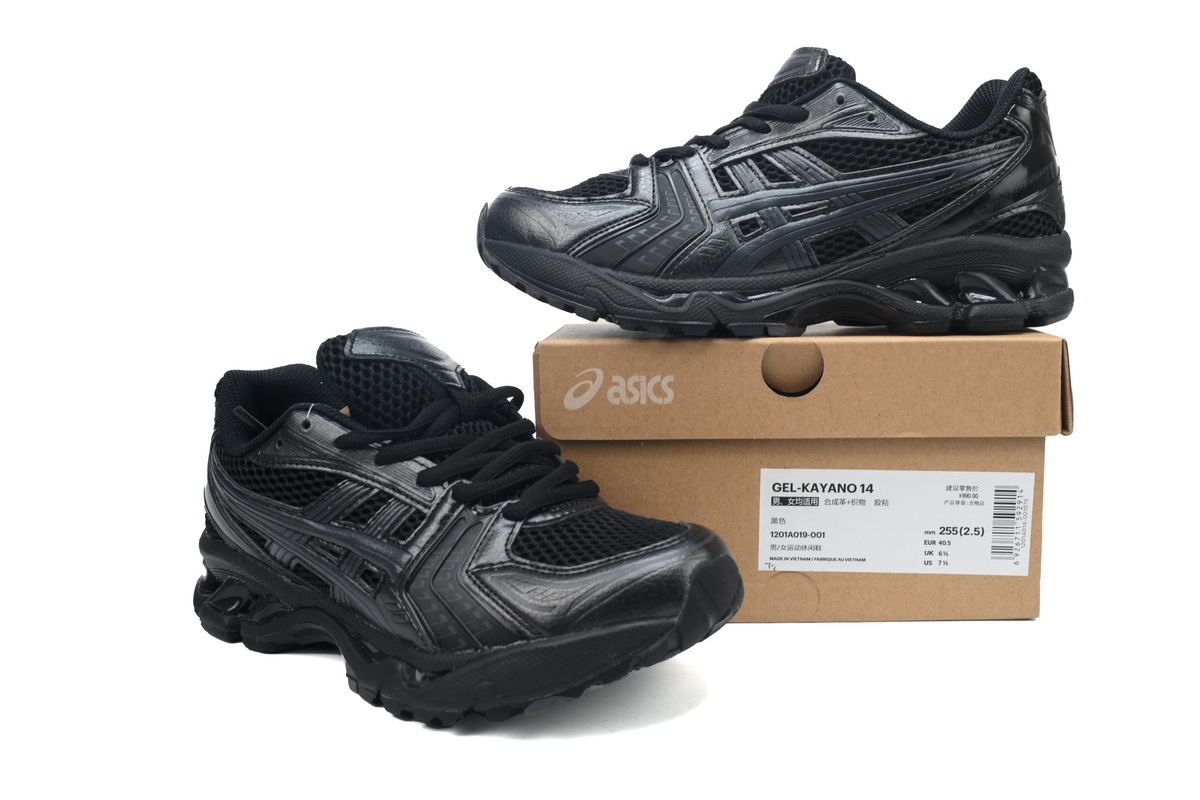 Asics Gel Kayano 14 'Triple Black' 1201A019-001