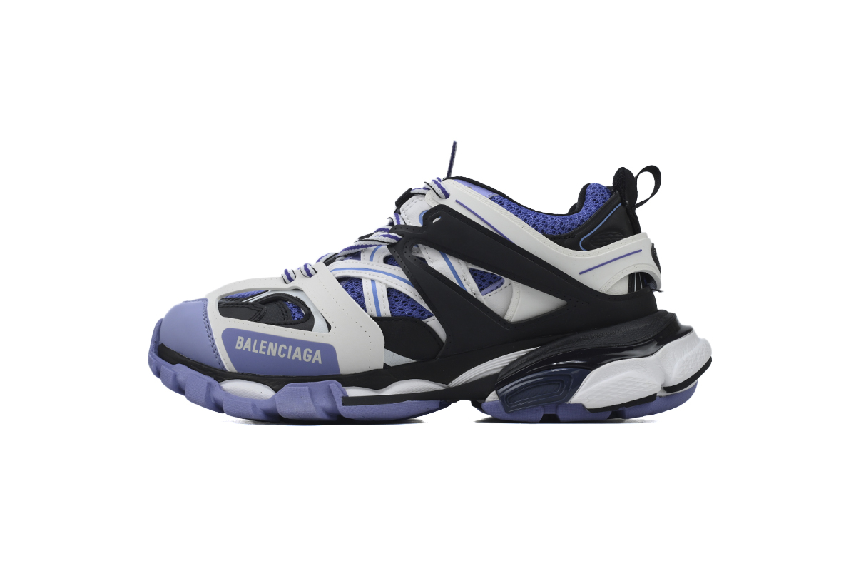 Balenciaga Track Sneaker White Black Purple
