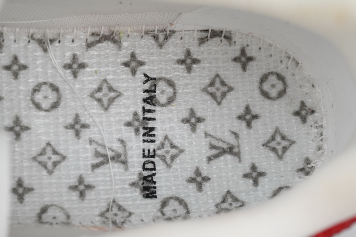 Louis Vuitton LV Trainer Red