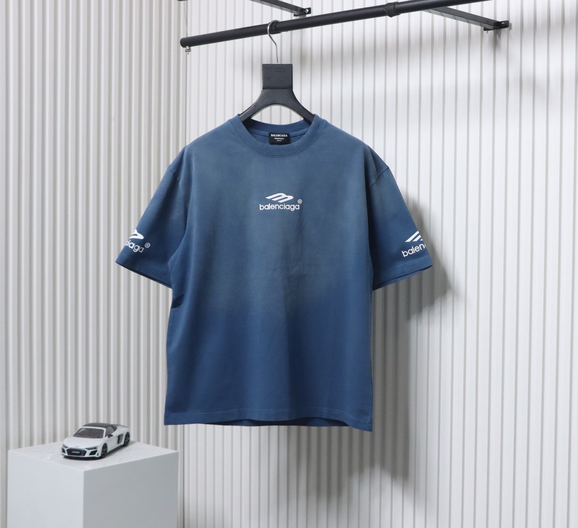 Balenciaga Ski series 3M printed washed short sleeves