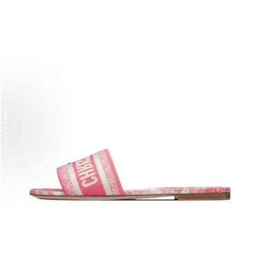 Dior Classic Dway Slide Pink