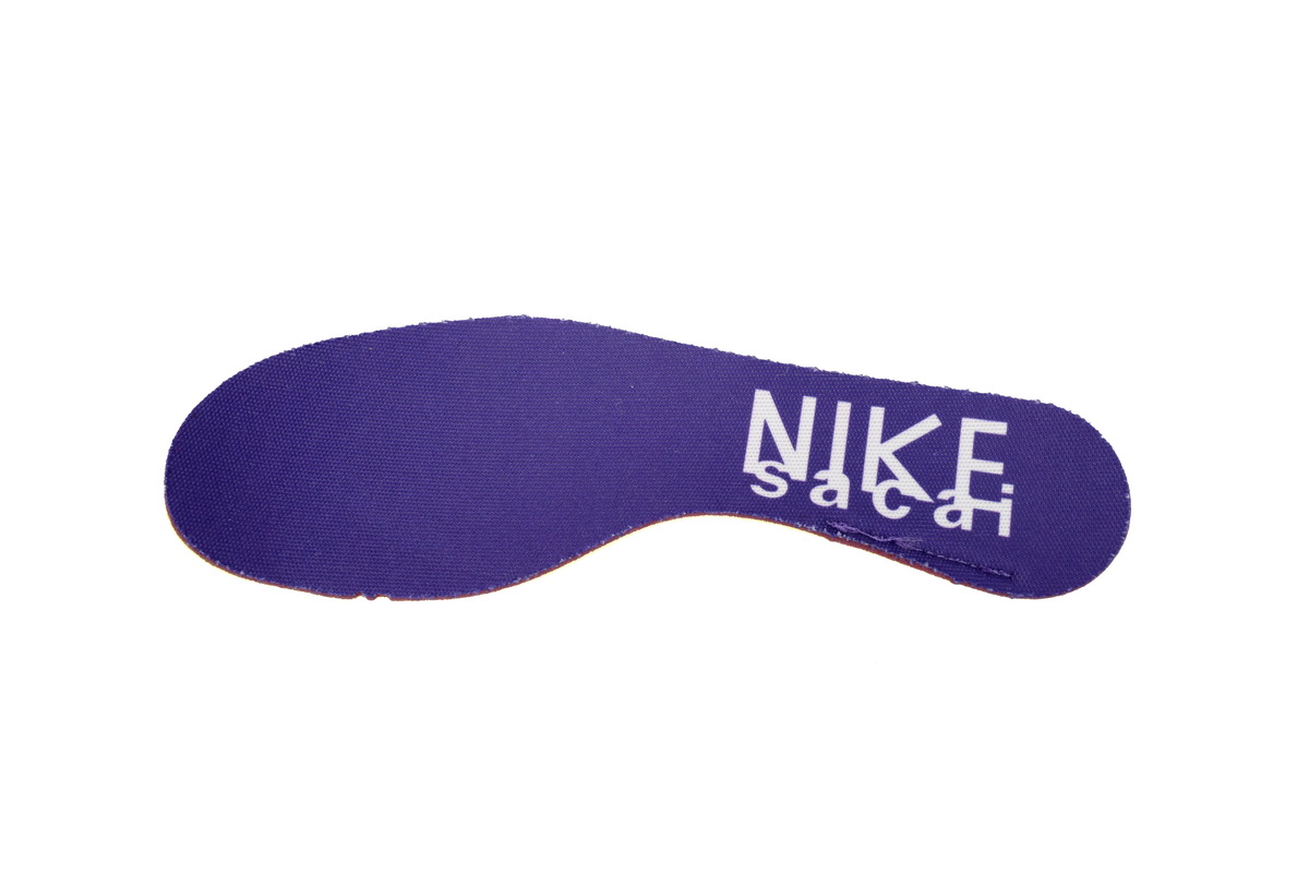 Sacai x Nike VaporWaffle Sesame Purple, White, and Yellow DV1363-103