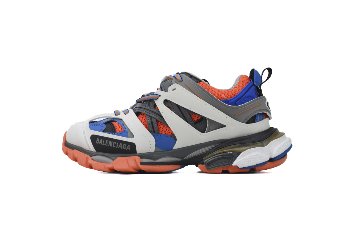 Balenciaga Track Sneaker White Blue Orange
