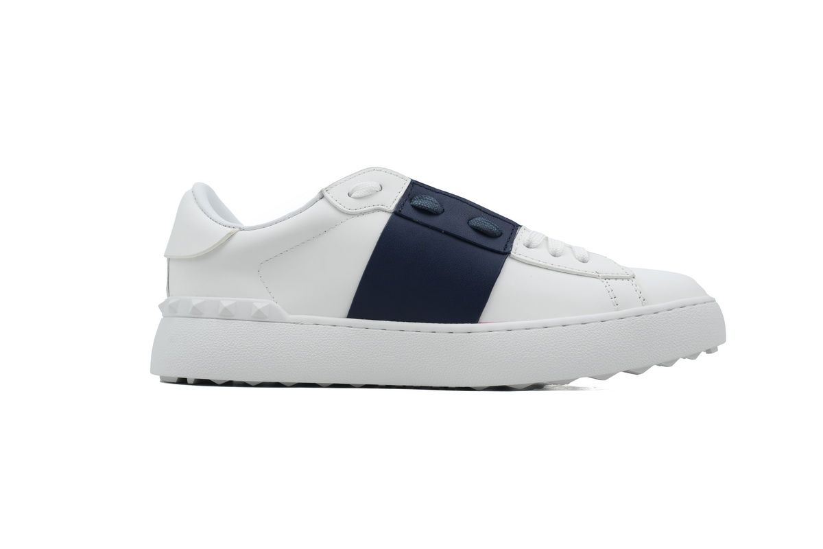 Valentino Rockstud White Blue