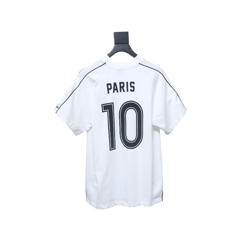 Balenciaga Lion Crest Soccer T-Shirt White