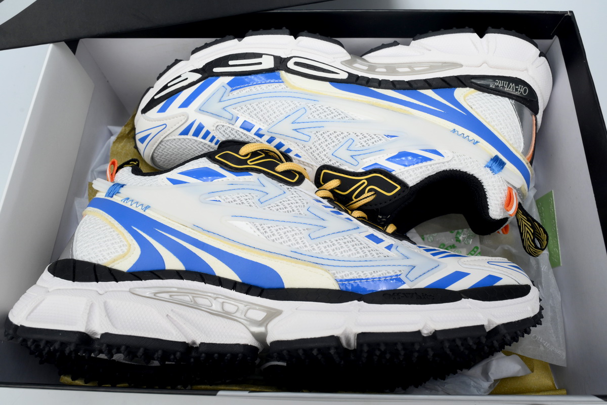 OFF-WHITE Out Of Light Blue and White IIA295F24 FAB00 20945