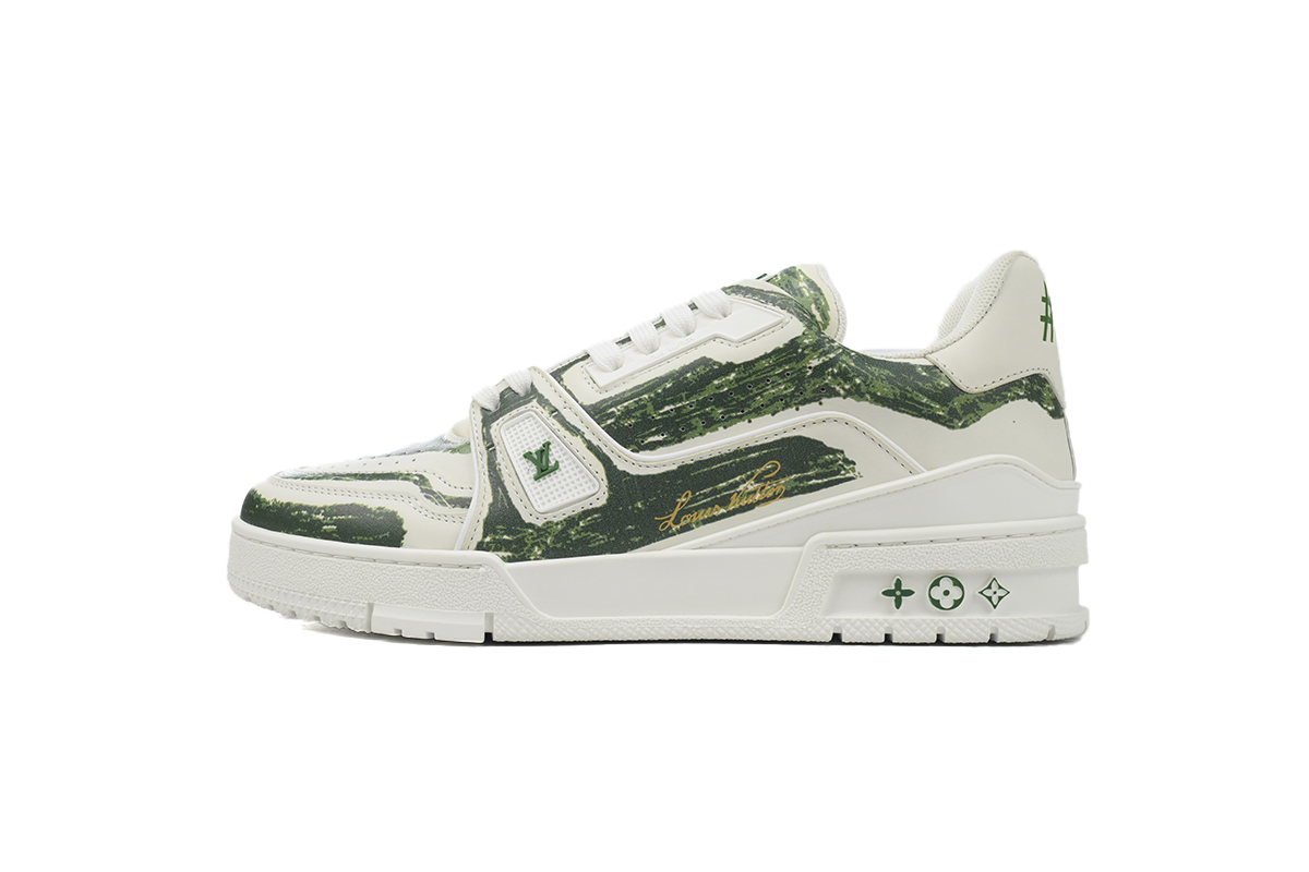 Louis Vuitton Trainer Green