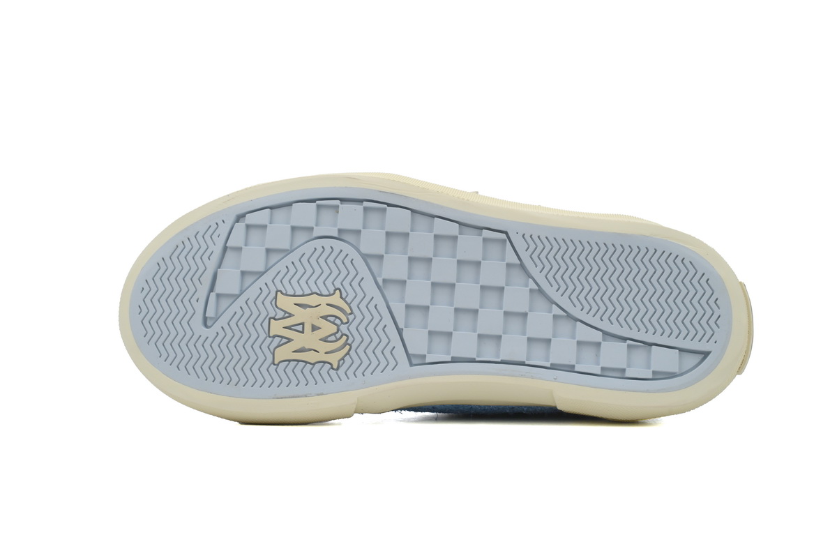 Amiri Sunset Skate Low Sneakers Blue