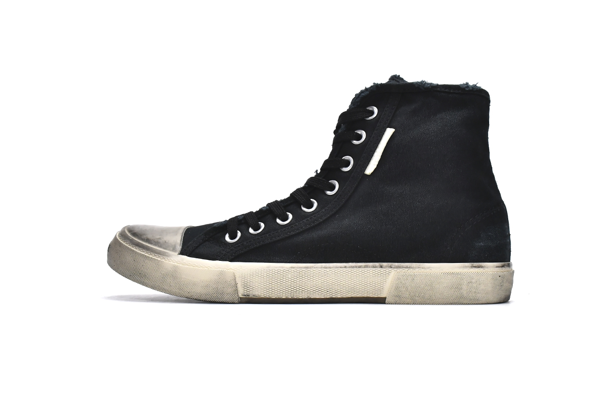 Balenciaga Paris High Top Black 688752W3RC11090