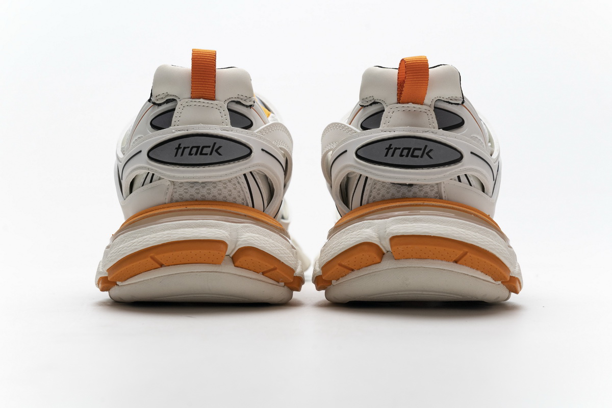 Balenciaga Track White Orange 542436 W1GB7 9059 (LED)