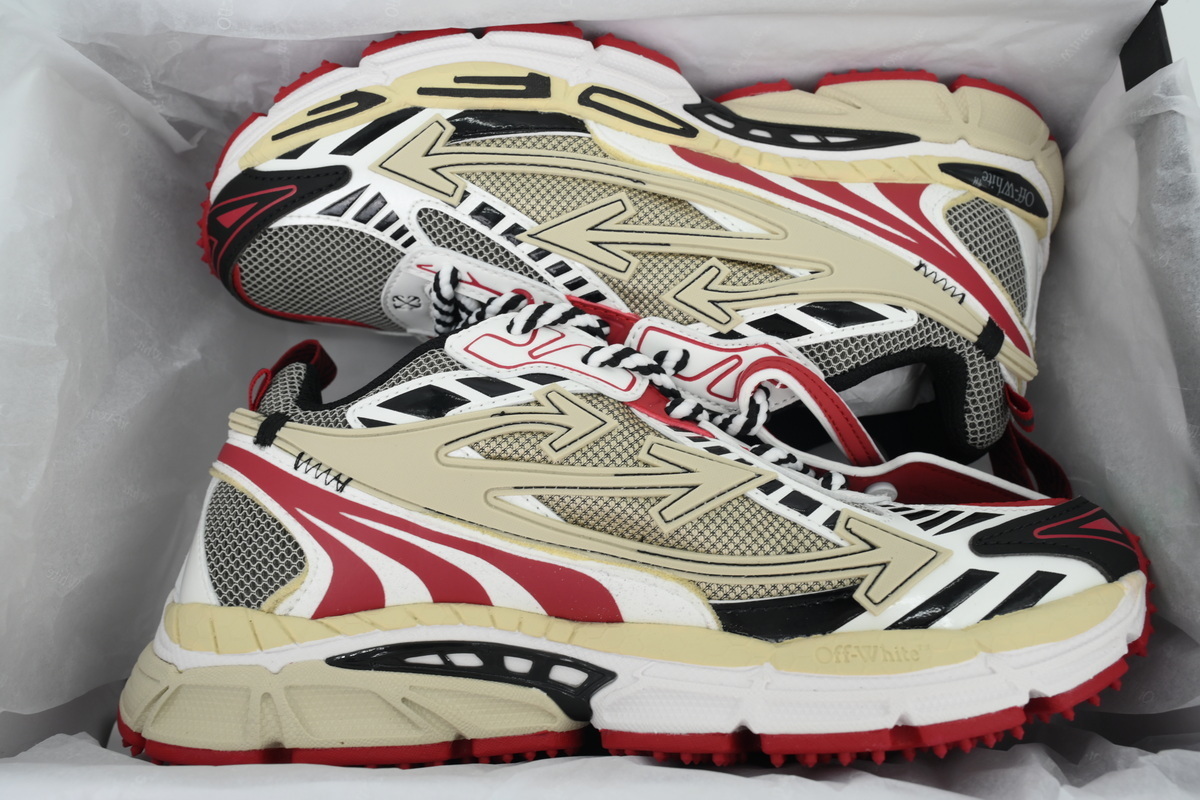 OFF-WHITE Out Of Khaki Red