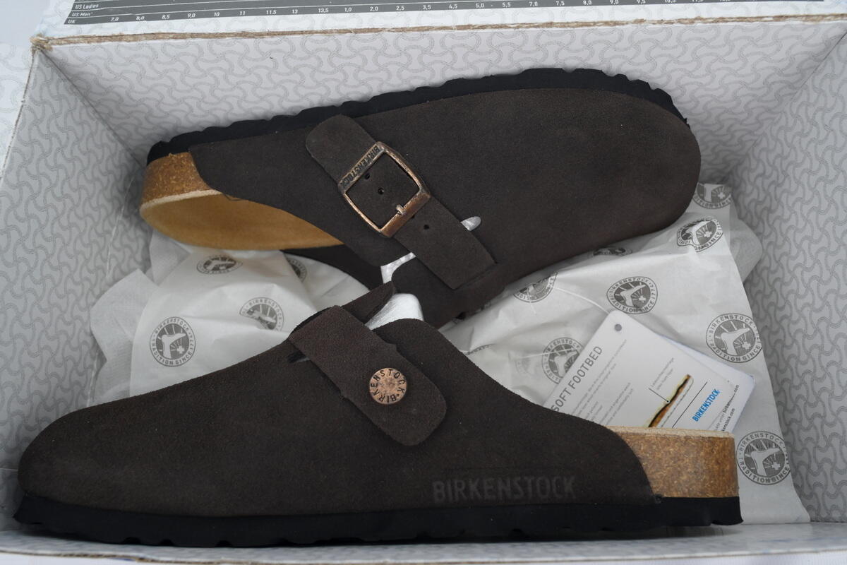 Birkenstock Boston Soft Footbed Mocha