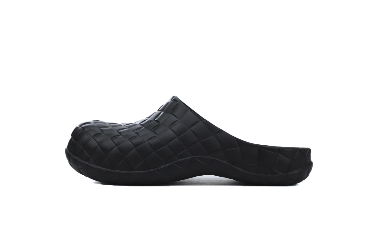 Bottega Veneta Slider Sandals Black