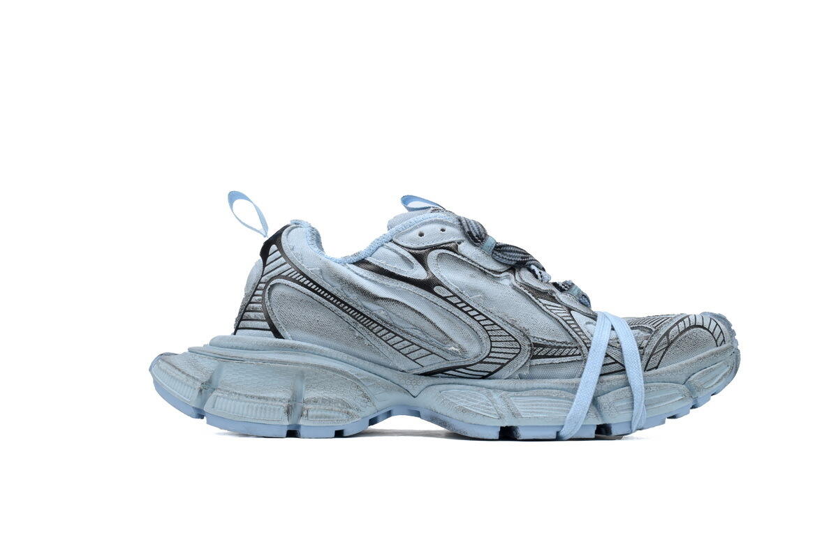 Balenciaga Canvas Blue 734731 W3XDC 4000