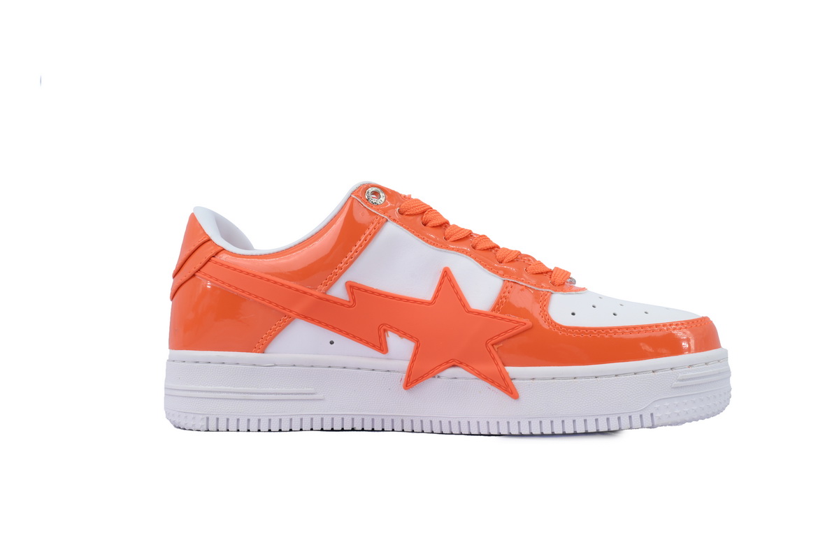 Bape STA OZXSHMX91310N A BATHING APE White orange red