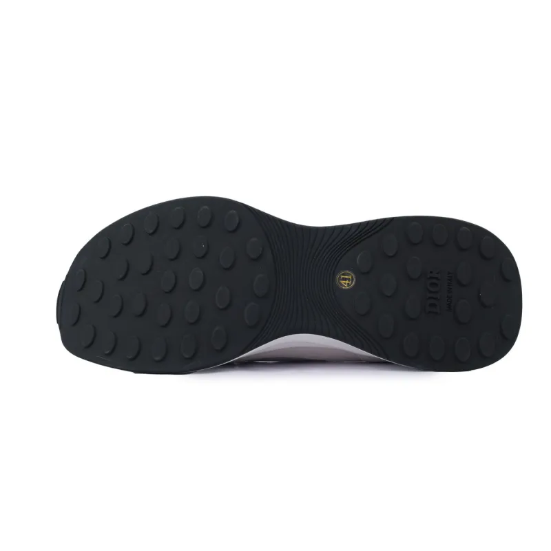 Dior B25 Runner White Oblique Suede 3SN259YTR-H069