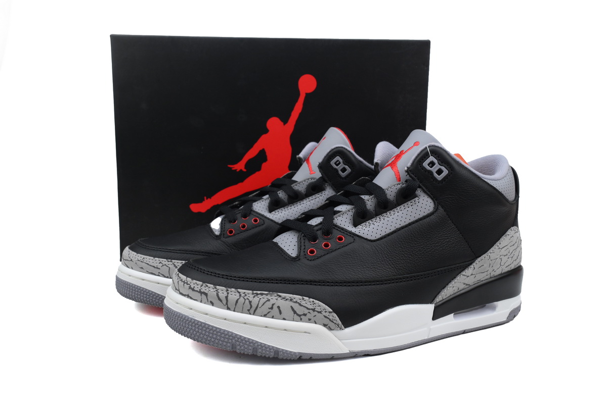 Air Jordan 3 Retro Black Cement DN3707-010