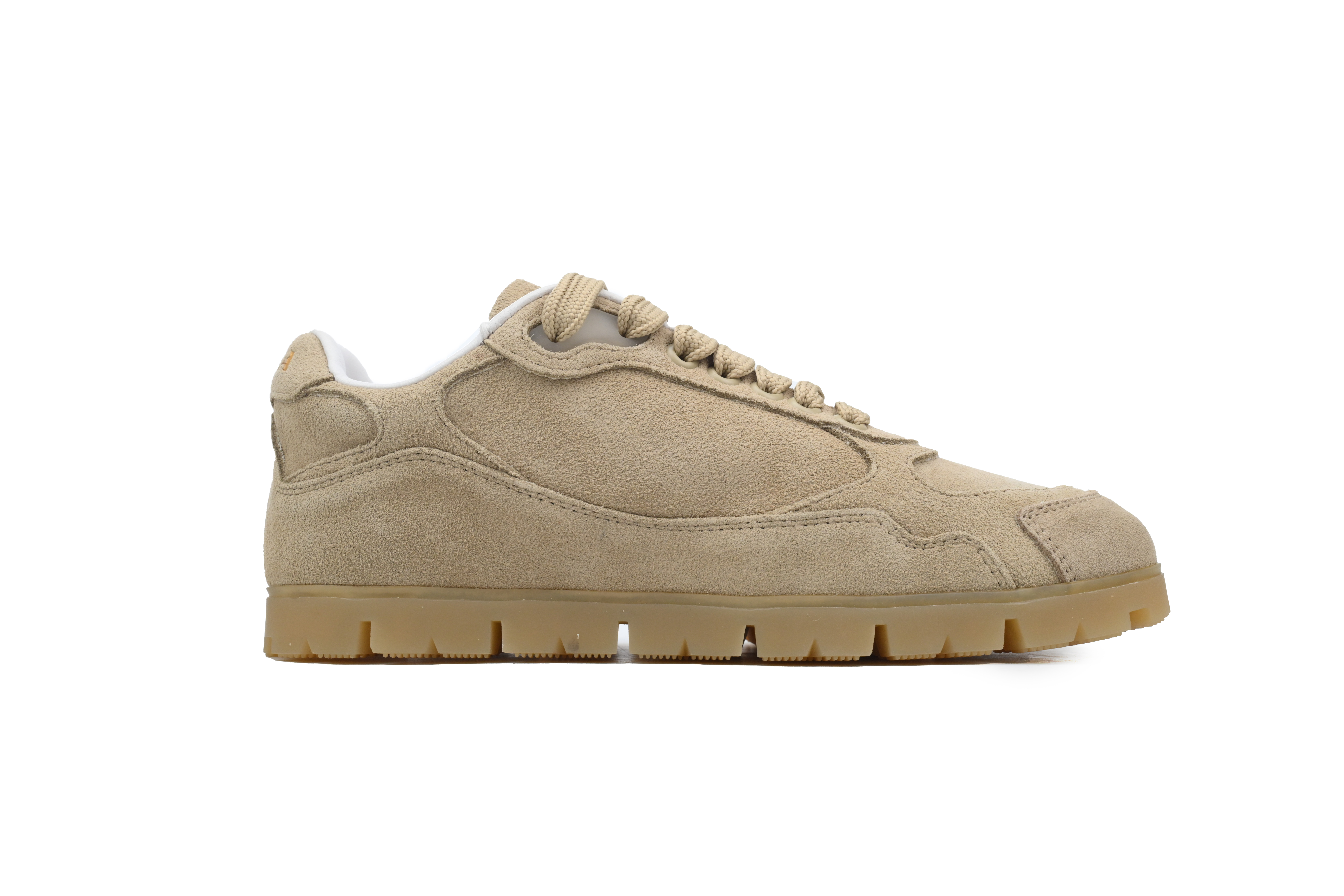 Prada Trail faded suede sneakers Khaki