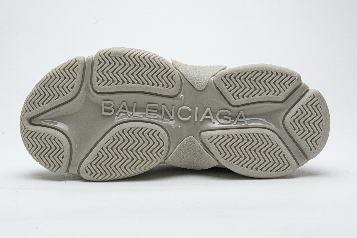Balenciaga Triple S Rice Ash 534737 W2FW1 9700