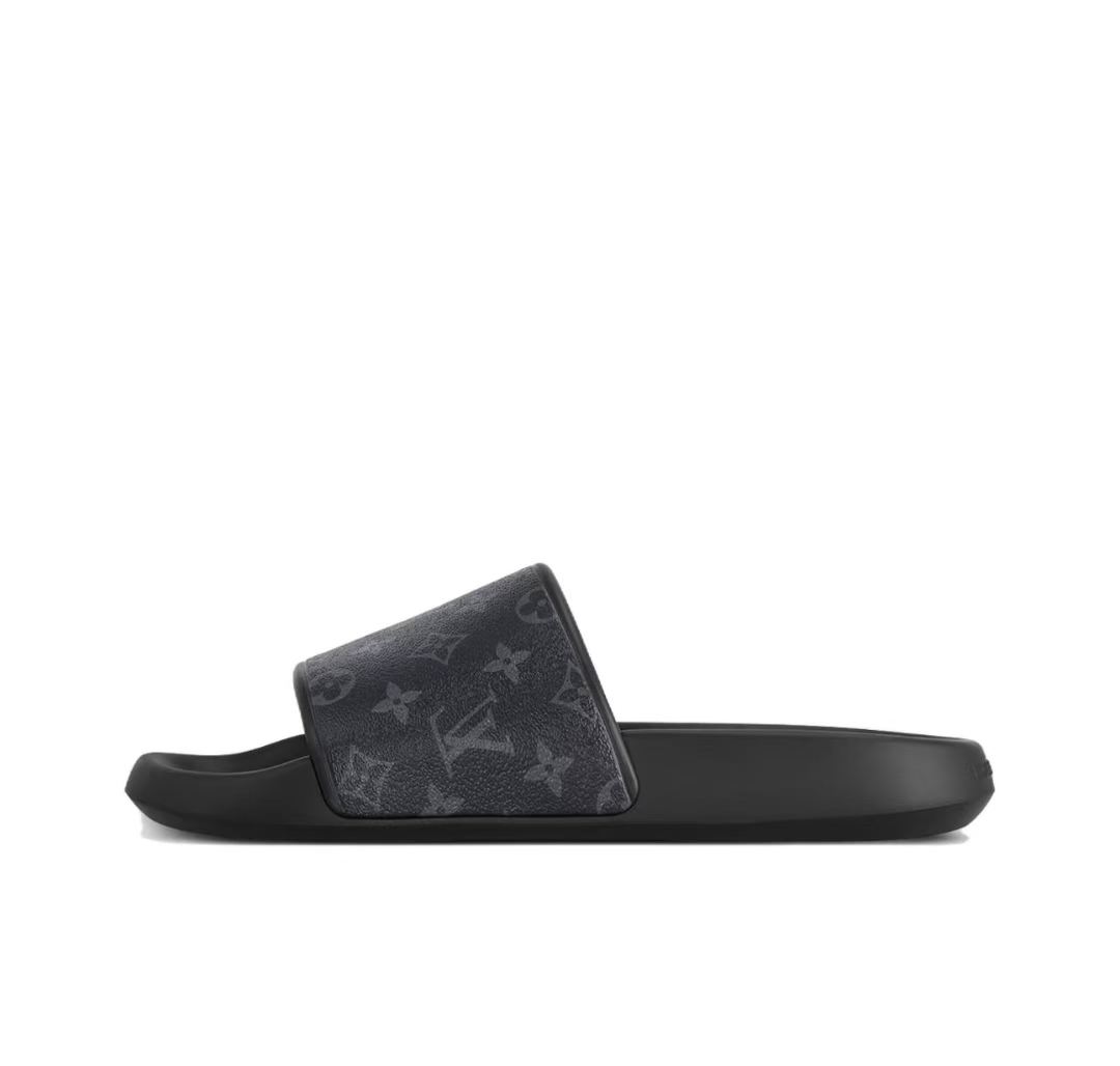Louis Vuitton Waterfront Mule 'Black Monogram'