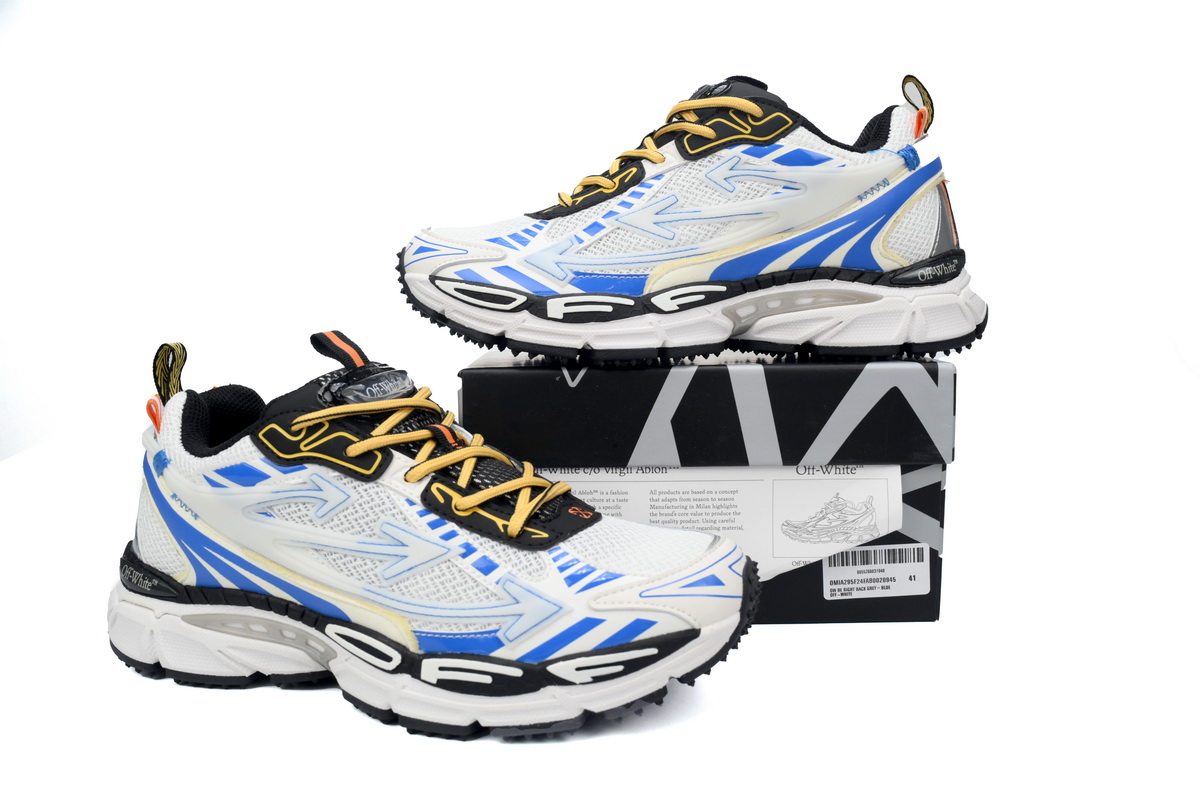 OFF-WHITE Out Of Light Blue and White IIA295F24 FAB00 20945