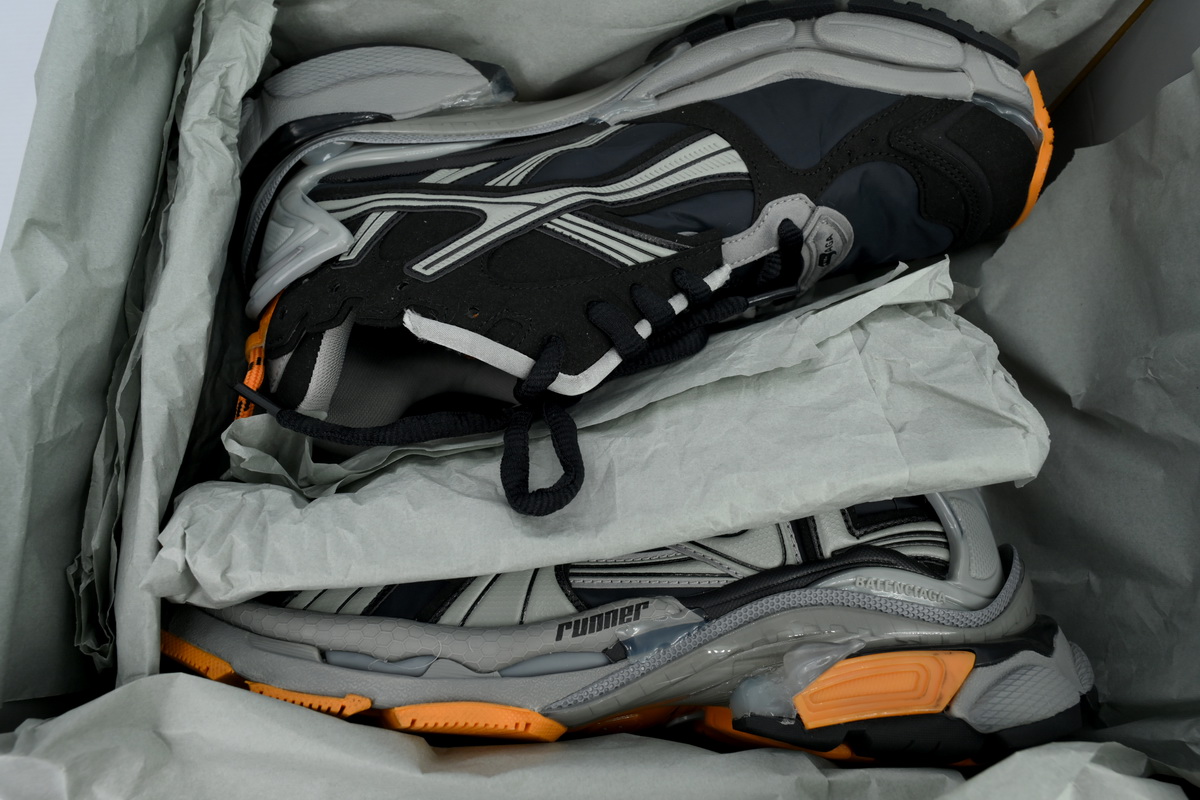 Balenciaga Runner Sneaker 'Black Fluo Orange' 772774 W3RNY 1878