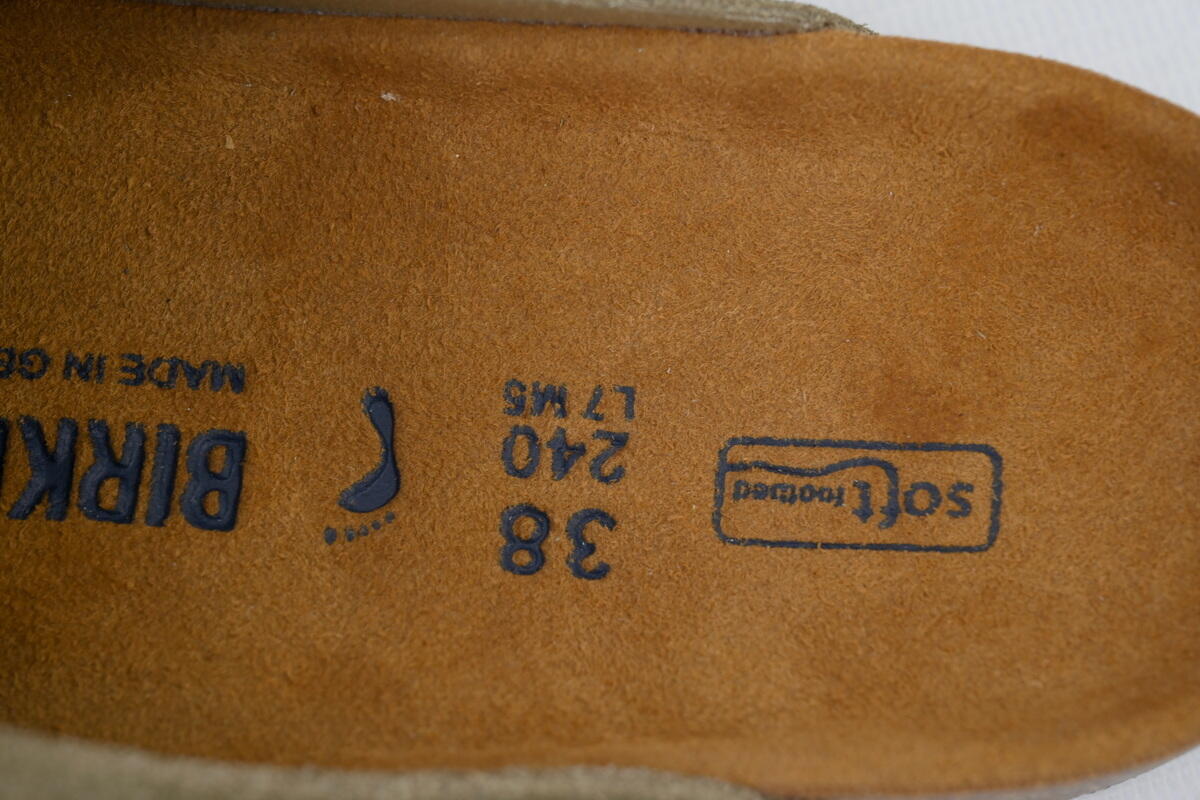 Birkenstock Boston Soft Footbed Grayish Green