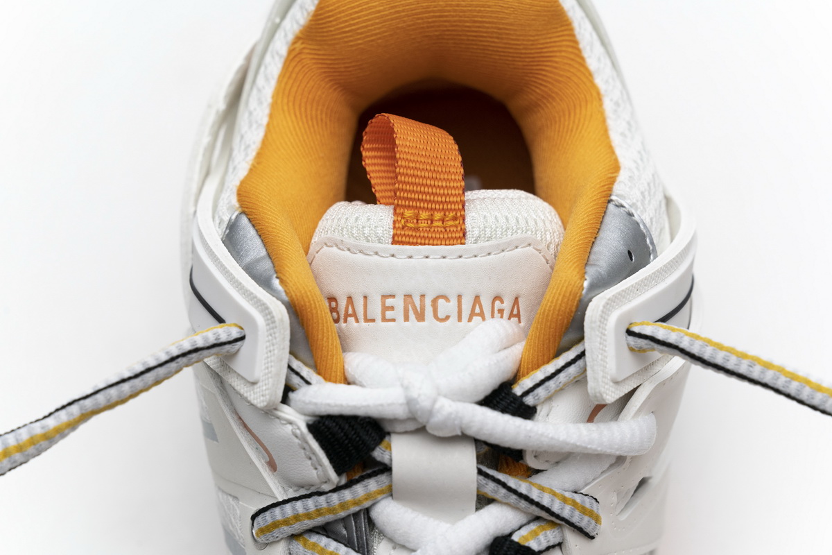 Balenciaga Track White Orange 542436 W1GB7 9059 (LED)