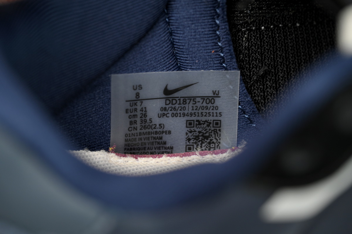 Sacai x Nike VaporWaffle Sesame and Black Blue Silver DD1875-700