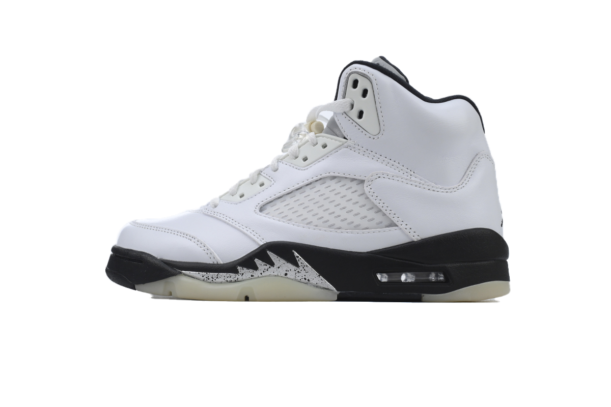 Air Jordan 5 Retro 'White Black' DD0587-110