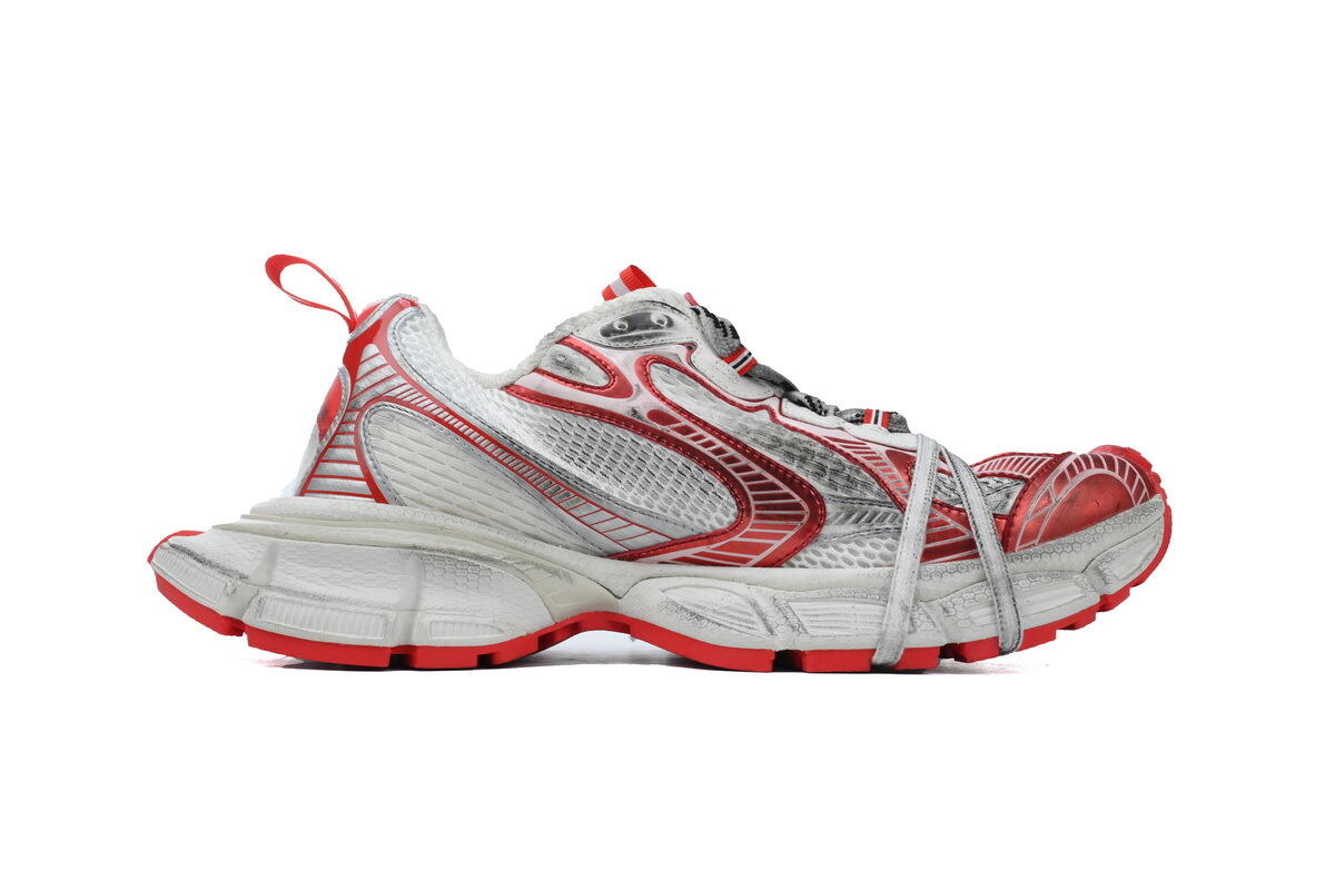 Balenciaga White Red 734734 W3XL2 9060