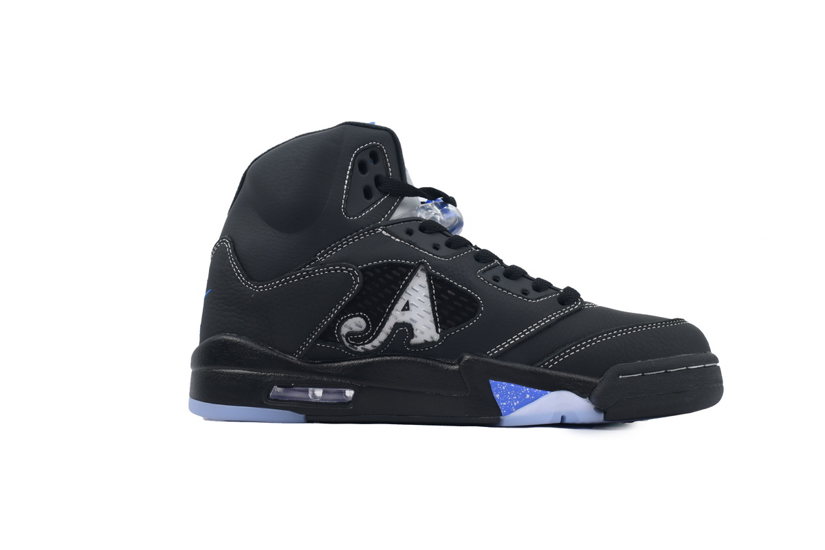 Awake NY x Air Jordan 5 Retro 'Black Racer Blue DV4982-004