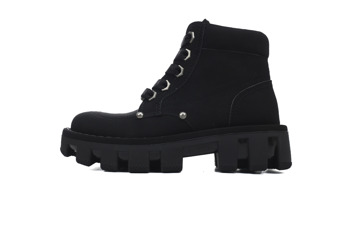LOUIS VUITTON Martin boots Black pk02