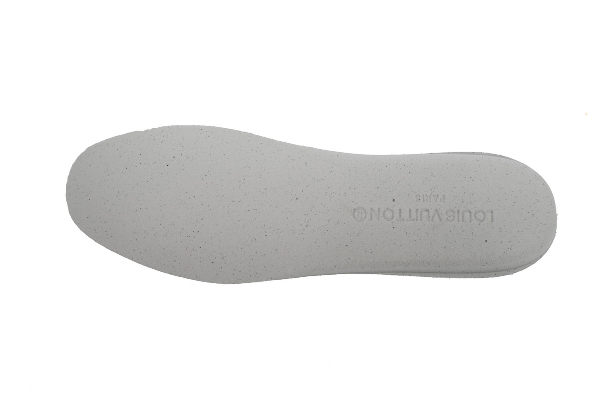 LOUIS VUITTON Trainer White and blue denim