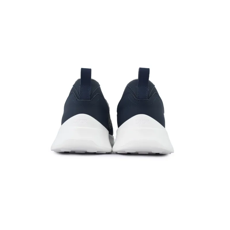 Dior B25 Runner Navy Blue Oblique Jacquard 3SN299ZIR-H561