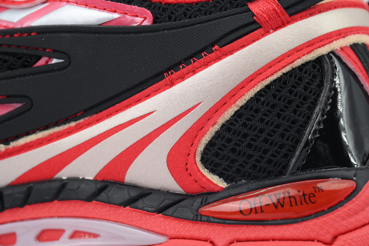 OFF-WHITE Out Of Black Red OMIA295V24 FAB00 11025