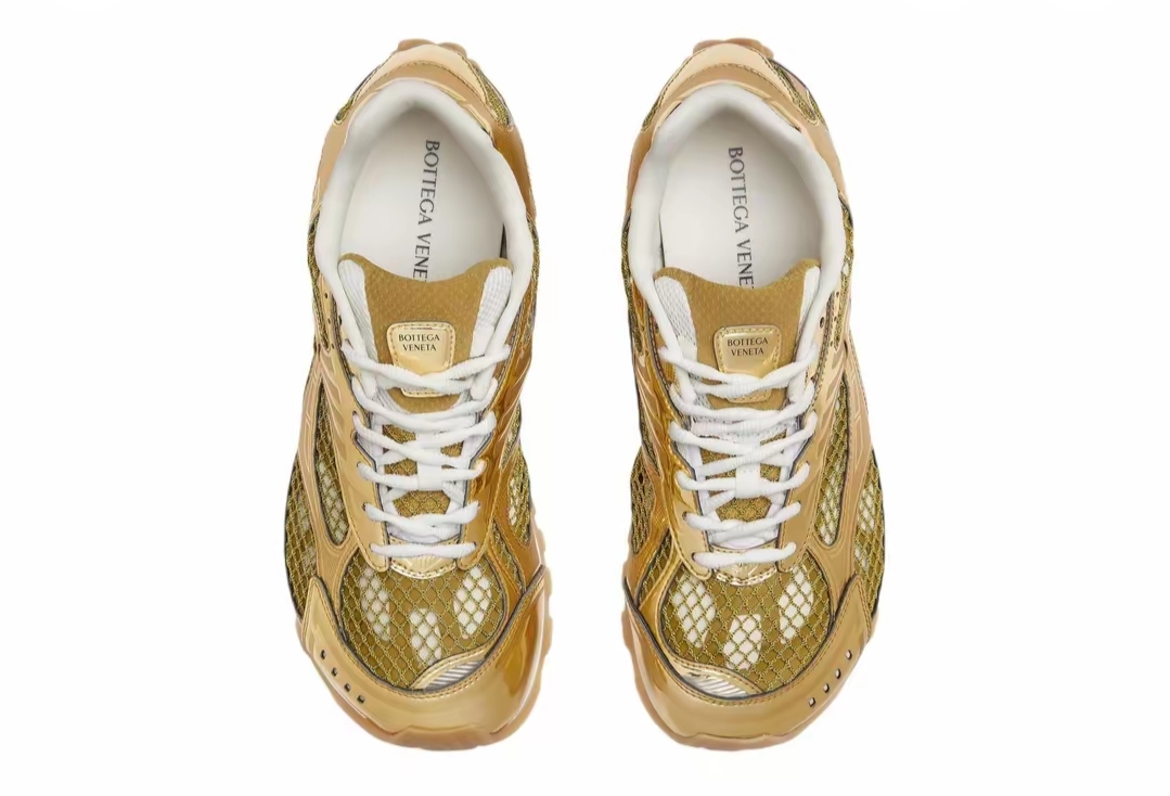 Bottega Veneta Orbit Sneaker Golden