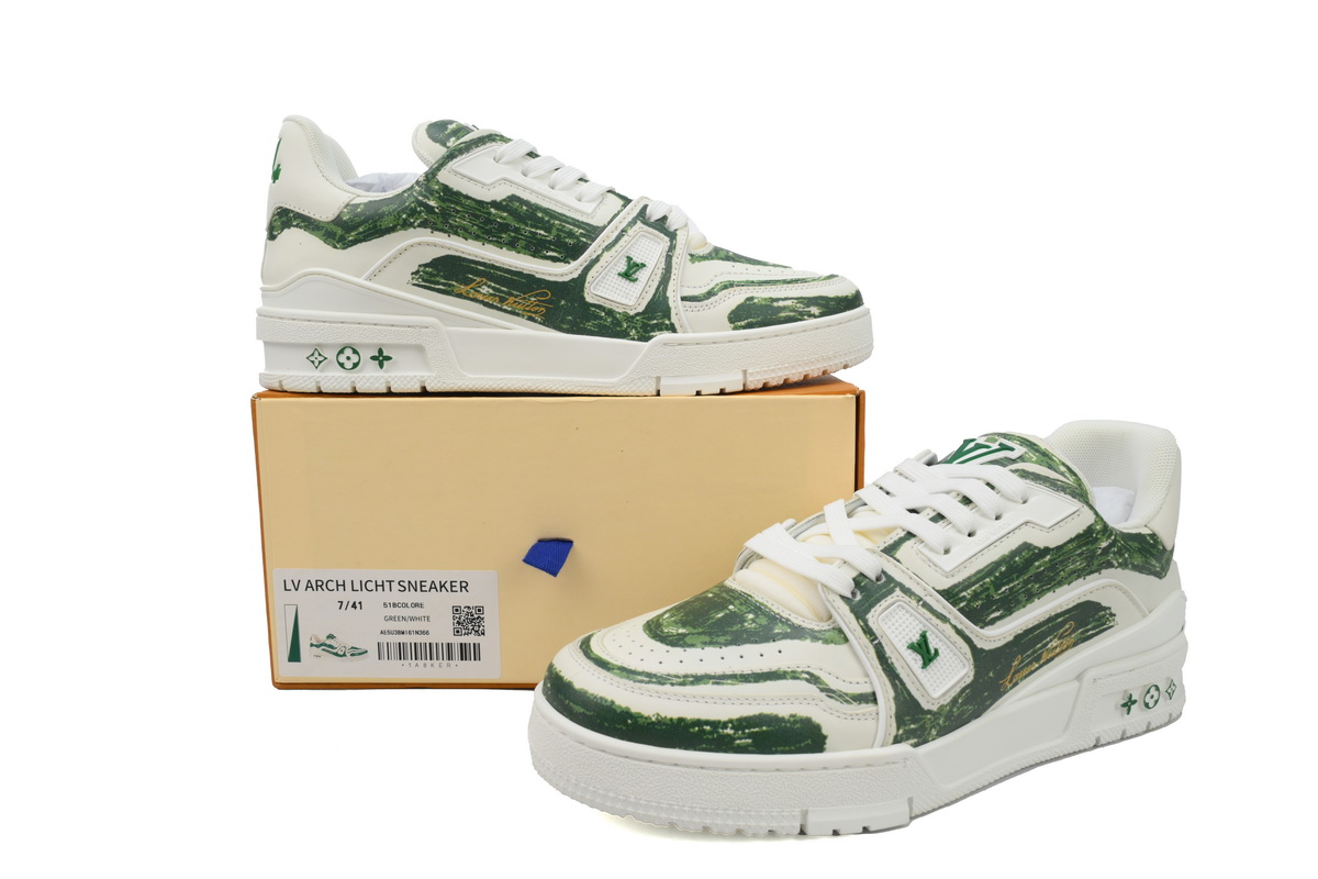 Louis Vuitton Trainer Green