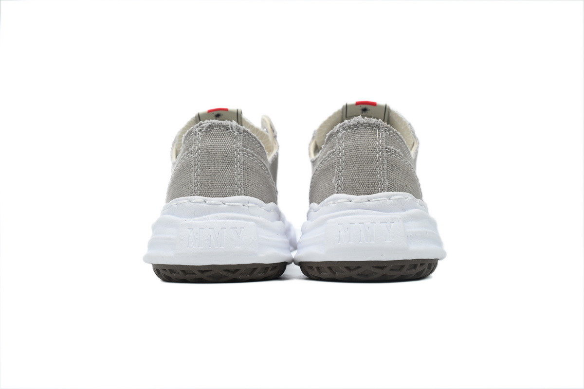 Maison MIHARA YASUHIRO Hank OG Sole Canvas Low Grey NO.788