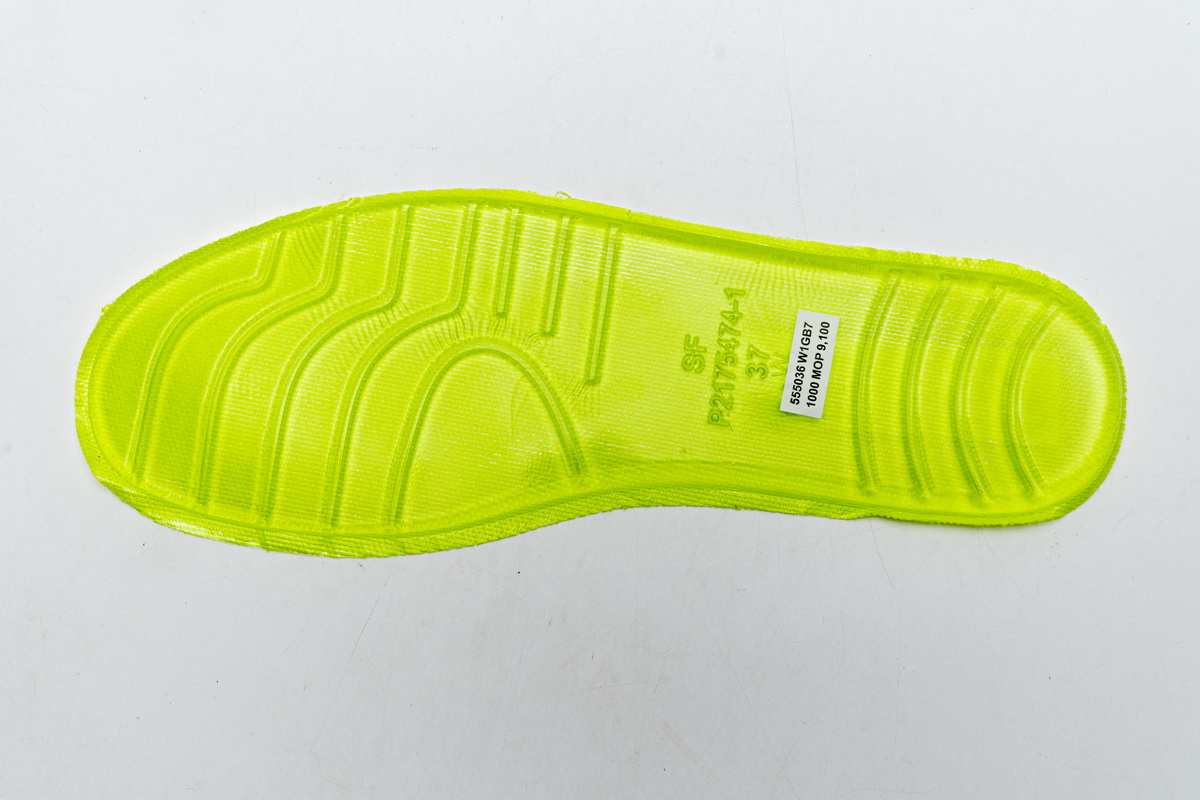 Balenciaga Track Fluorescent Yellow 542436 W1GB7 2014 (LED)