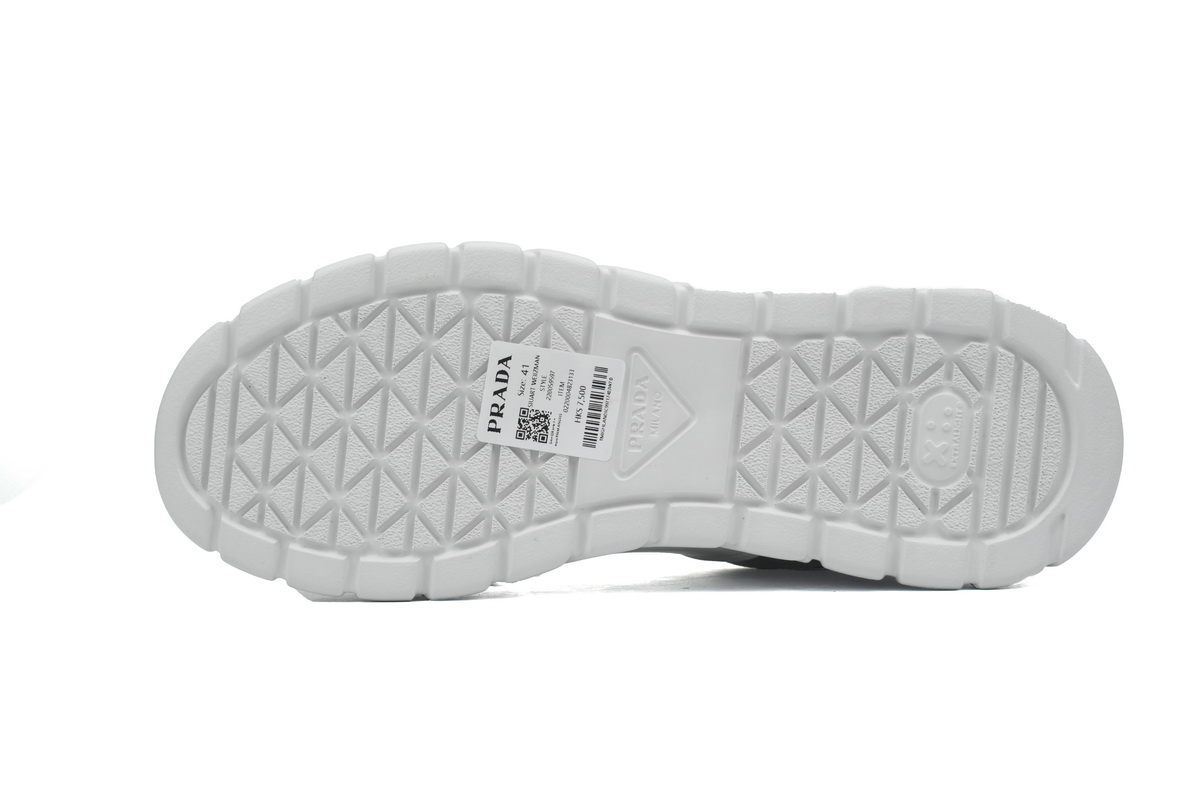 Prada Sneakers Zigzag White