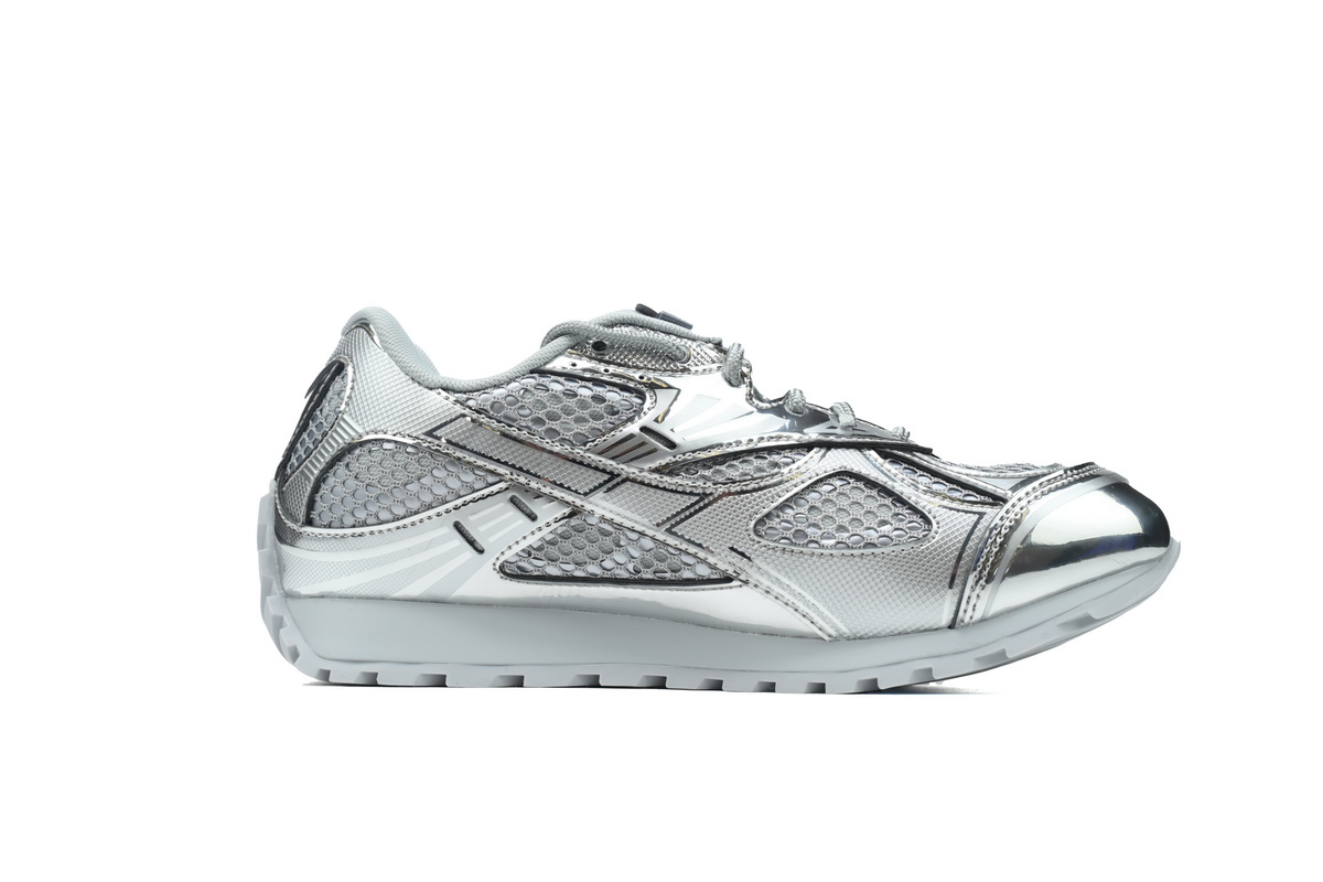 Bottega Veneta Orbit Sneaker Grey Silver