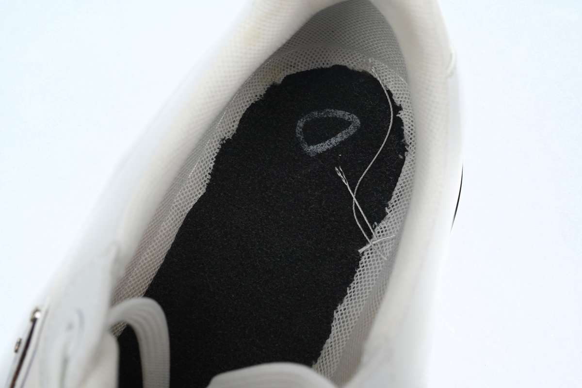 Prada White plaid platform shoes