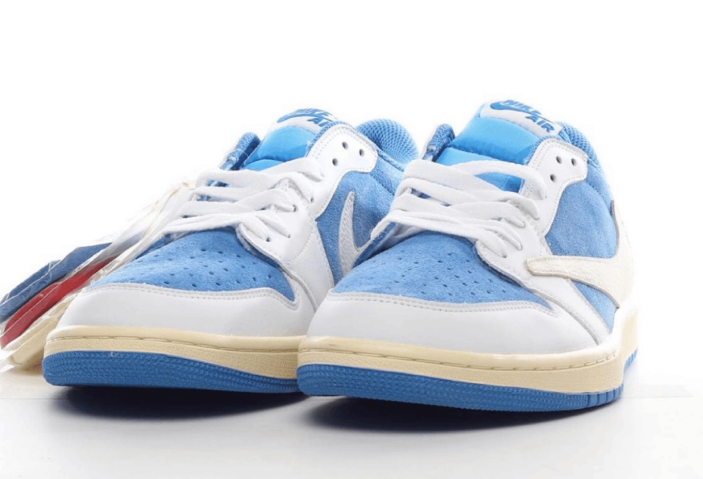 Travis Scott x Fragment x Nike Air Jordan 1 Low “UNC Blue”