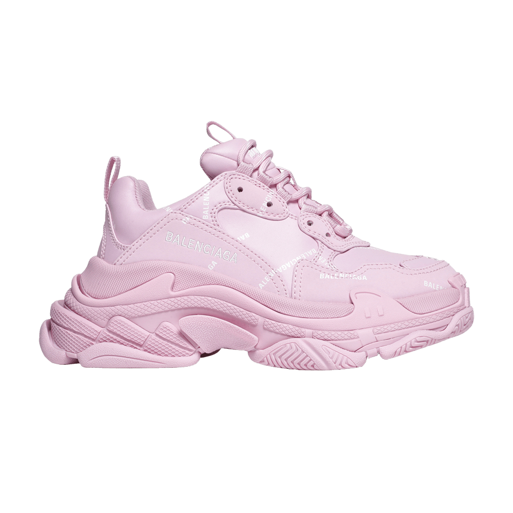 Balenciaga Triple S Letter Pink 524039 W2FA1 5090